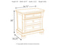 Porter  Sleigh Bed With Mirrored Dresser And 2 Nightstands