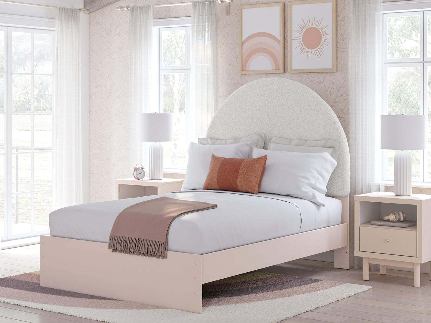 Ashley Express - Wistenpine  Upholstered Panel Bed