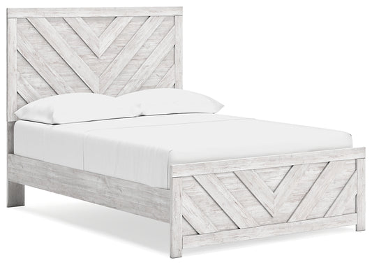 Ashley Express - Cayboni Full Panel Bed with Nightstand