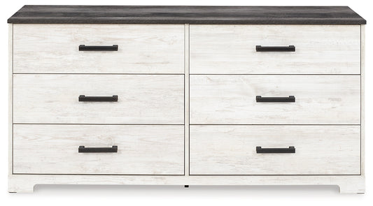 Ashley Express - Shawburn Queen Panel Headboard with Dresser, Chest and Nightstand