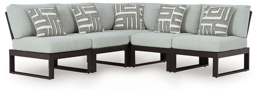 Ashley Express - Beachloft 5-Piece Outdoor Sectional