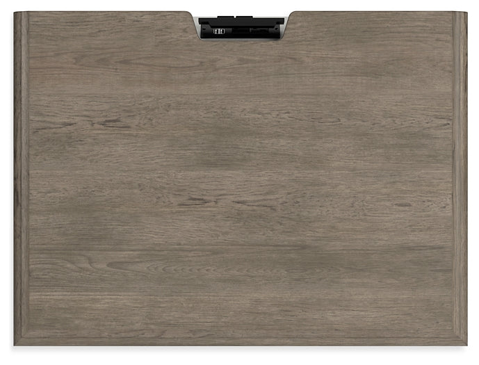 Lexorne California King Sleigh Bed with Mirrored Dresser and Nightstand