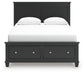 Lanolee Queen Panel Storage Bed, Dresser and Mirror