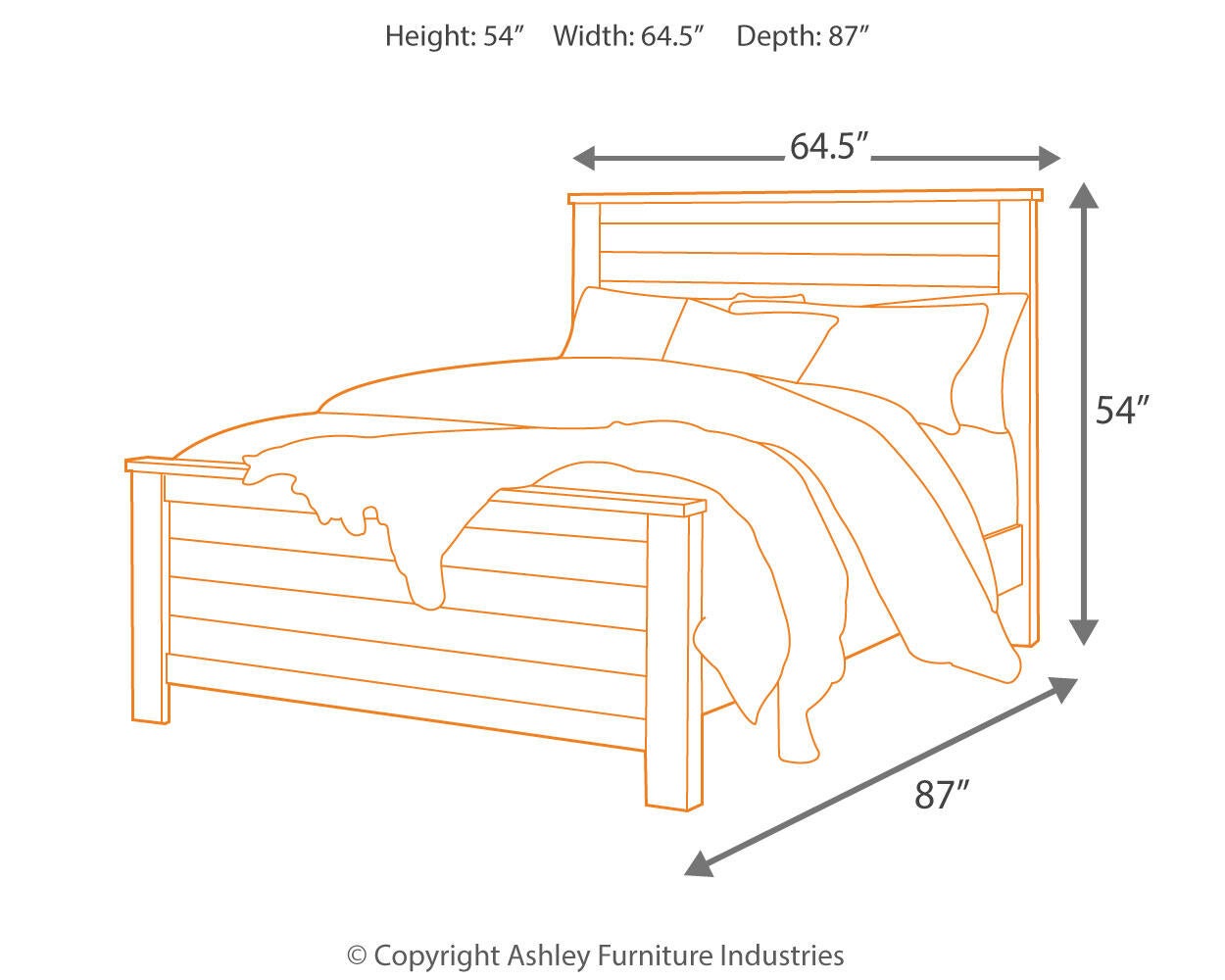 Porter California King Panel Bed