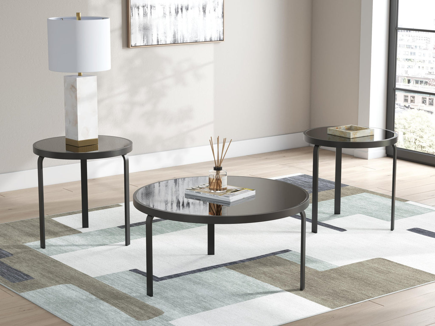 Ashley Express - Dorylin Occasional Table Set (3/CN)