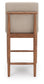 Ashley Express - Isanti Upholstered Barstool (2/CN)
