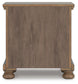 Feddinger California King Panel Bed with Mirrored Dresser, Chest and Nightstand
