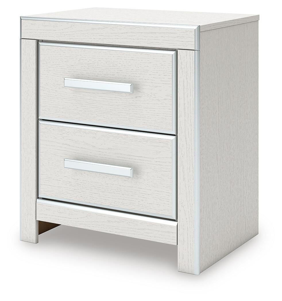 Zuraleus California King Upholstered Bed, Dresser, Mirror, Chest and Nightstand