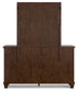 Danabrin Queen Panel Storage Bed, Dresser and Mirror