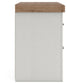 Savonport Twin Panel Bed. Dresser, Mirror and Nightstand