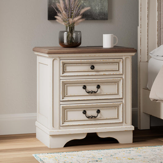 Ashley Express - Realyn Three Drawer Night Stand