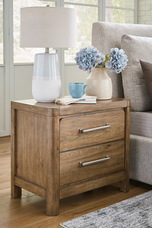 Cabalynn Two Drawer Night Stand